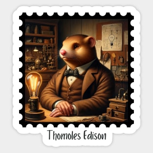 Thomoles Edison Sticker